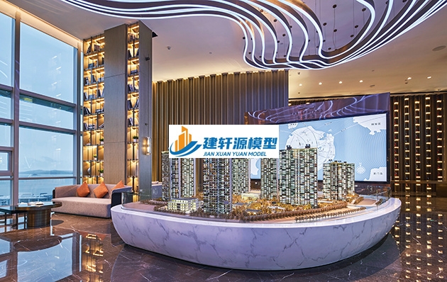 新建中骏-天禧沙盘模型